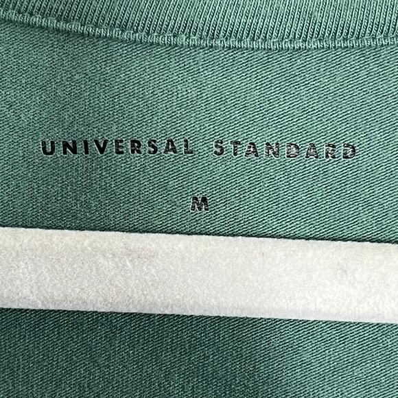 Universal Standard‎ Long Sleeve V Neck Shirt Deep Sea Green Medium READ DETAILS - Picture 8 of 11